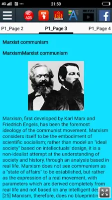 History of communism android App screenshot 3