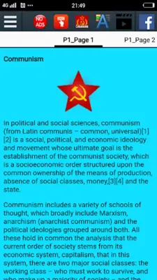 History of communism android App screenshot 4